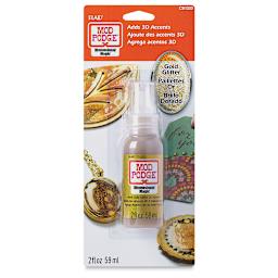 Plaid Mod Podge Dimensional Magic - Gold Glitter, 2 oz (In packaging)