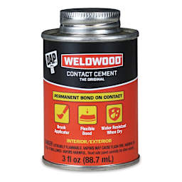 Weldwood Original Contact Cement - Front of 3 oz. Can
