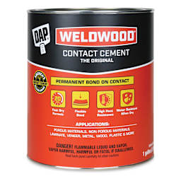 Weldwood Original Contact Cement - Front of 128 oz. Can