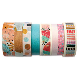 Scotch Washi Tape - Abstract Modern, Set of 8