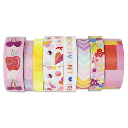 Scotch Washi Tape - Spring Colors, Set of 8