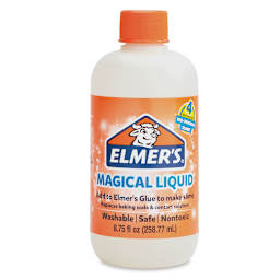 Elmer's Magical Liquid Slime Activator - Front view of 8 oz bottle