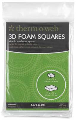Therm O Web 3D Foam Squares - Front of 440 pc Combo Pack
