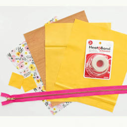 HeatnBond UltraHold Iron-On Adhesive - 5/8" x 10 yds with other sewing materials