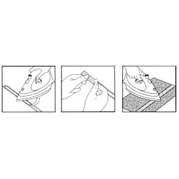 HeatnBond UltraHold Iron-On Adhesive - 5/8" x 10 yds instructions