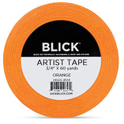 Blick Artist Tape - Orange, 3/4" x 60 yds