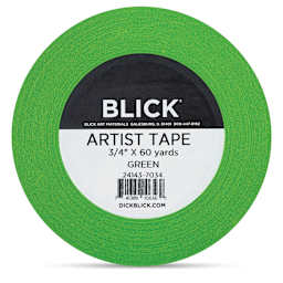 Blick Artist Tape - Green, 3/4" x 60 yds, front