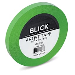 Blick Artist Tape - Green, 1/2" x 60 yds