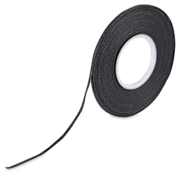 Blick Chart Tape - Upright roll of 1/16" black tape slightly unrolled