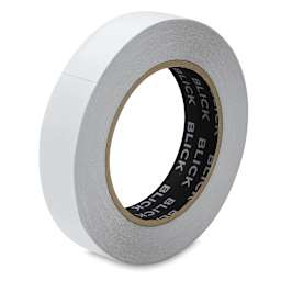 Blick Double-Sided Tape - Angled view of upright roll of tape