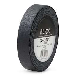 Blick Gaffers Tape - 1" x 30 yds, Black