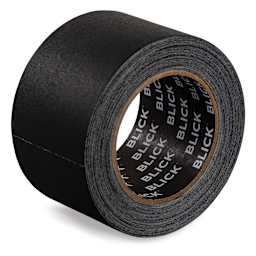 Blick Gaffers Tape - 3" x 30 yds, Black (Back of roll)