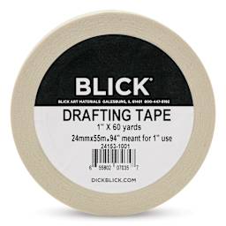 Blick Drafting Tape - 1" x 60 yds (Front of roll)