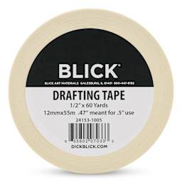 Blick Drafting Tape - 1/2" x 60 yds (Front of roll)