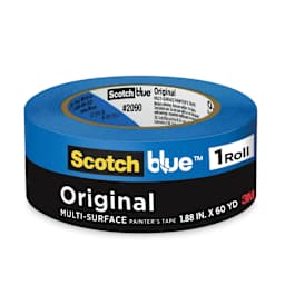 Scotch Blue Painter's Tape - 1.88” x 60 yds, laying down in packaging