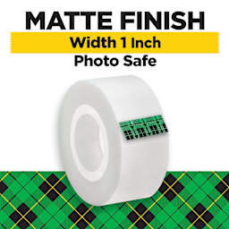 Matte finish, Width 1", Photo safe