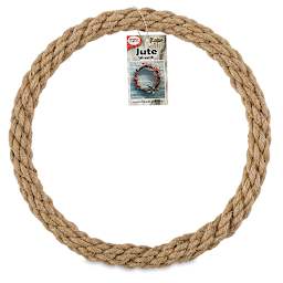 Pepperell Jute Rope Wrapped Wreath - 12"