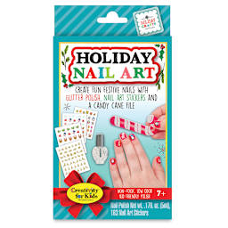 Holiday Nail Art Mini Kit - Front of package
