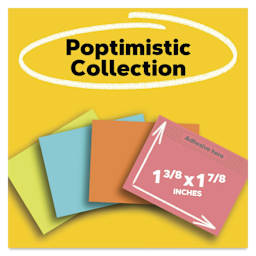 Poptimistic Collection, 1-3/8 x 1-7/8 Inches