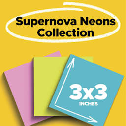 Supernova Neons Collection, 3" x 3"