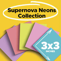 Supernova Neons Collection, 3" x 3"