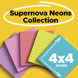Supernova Neons Collection, 4" x 4"