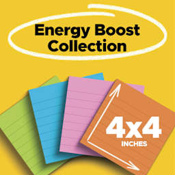 Energy Boost Collection, 4" x 4"