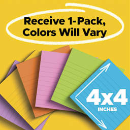 Receive 1-pack, colors will vary