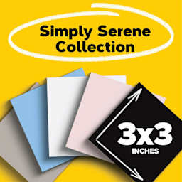 Simply Serene Collection, 3" x 3"