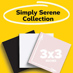 Simply Serene Collection, 3" x 3"