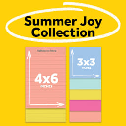 Summer Joy Collection, 4" x 6", 3" x 3"