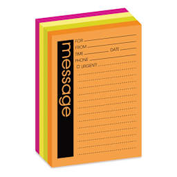 Post-it Super Sticky Printed Message Notes