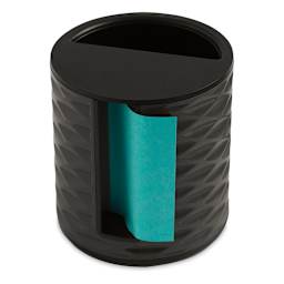 Post-it Pop Up Dispenser and Pen Holder - Dark Grey Dispenser with Blue Post-It 