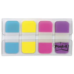 Post-it Tabs - Bright Colors, Pkg of 40 - tabs container out of package
