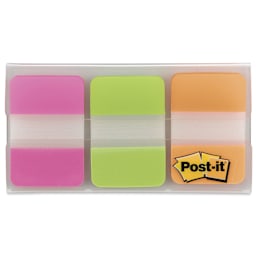 Post-it Tabs - Neon Colors, Pkg of 36 - tab container out of packaging