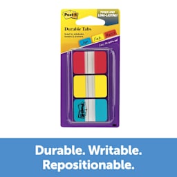 Durable. Writable. Repositionable. 