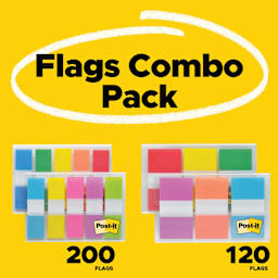 Flags Combo Pack, 200 Flags, 120 Flags