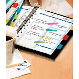 Post-it Flags - Arrows, Primary Colors, Pkg of 100 organizing binder page