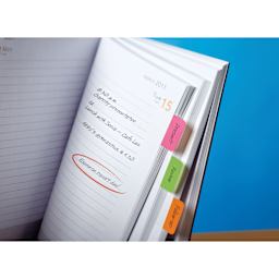 Post-it Tabs - Solid Colors, Pkg of 36 organizing pages of a notebook