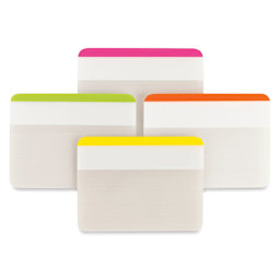 Post-it Tabs - Bright Colors, Pkg of 24 out of packaging