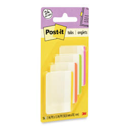 Post-it Tabs - Bright Colors, Pkg of 24