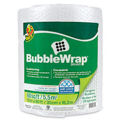Duck Bubble Wrap - Front view of 60 ft roll 
