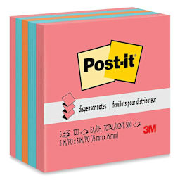 Post-it Pop-Up Notes - Neon Colors, Pkg of 5