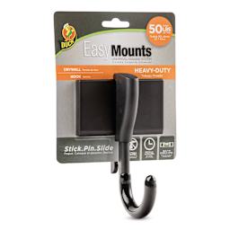 Duck EasyMounts Heavy-Duty Drywall Hook, front of the packaging. 