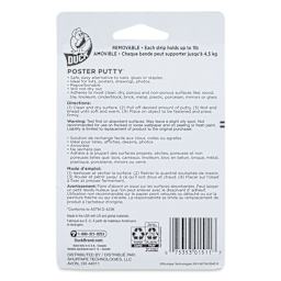 Duck Poster Putty (Back of package)
