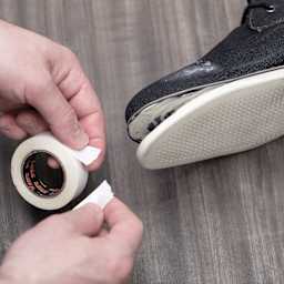 T-REX Super Glue Tape - Double-sided, 0.75" x 5 yds (Used to repair a shoe)