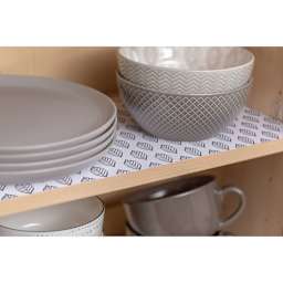 Duck EasyLiner Adhesive Laminate - Grey Pin Feather, 20" x 15 ft (Laminate on shelf)