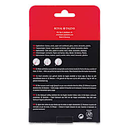 Amsterdam Acrylic Marker - Introduction Colors, Set of 4, back of the packaging