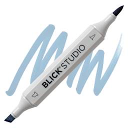 Blick Studio Brush Marker - Lake Placid marker and swatch
