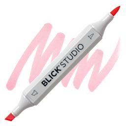 Blick Studio Brush Marker - Pink Champagne marker and swatch